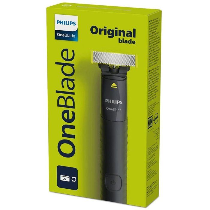 Rasoio elettrico - PHILIPS - OneBlade - Lama bidirezionale - Pettini inclusi - Autonomia della batteria: 30 minuti