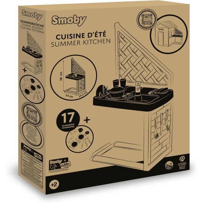 SMOBY Life - Cucina estiva - Accessori per la casa