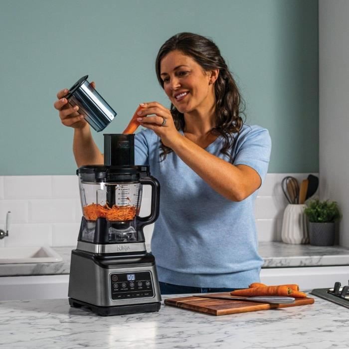 Robot multifunzione Ninja: robot da cucina, frullatore multiuso e personale - BN800EU 3 in 1 Auto-IQ