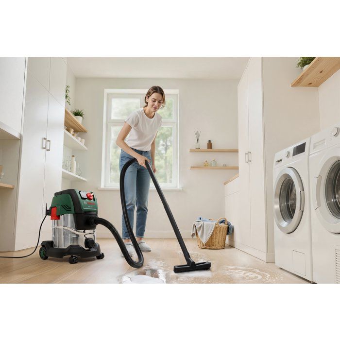 Aspirapolvere universale BOSCH - PAS 20-220PRS - 1300W - 65 l/s - Serbatoio 20L - 220 mbar