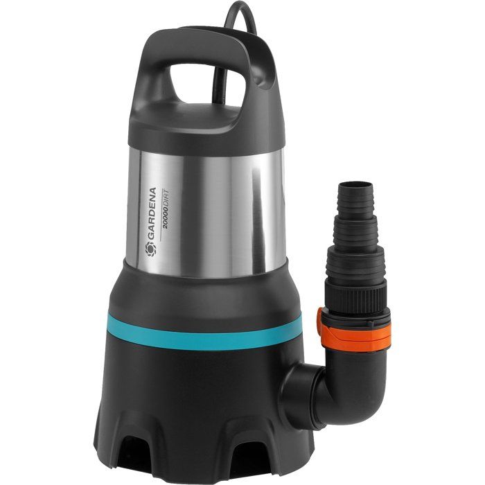 Pompa per acque sporche - GARDENA - 20000 - 20.000 l/h - Aquasensor - Attivazione automatica - Rilevamento digitale