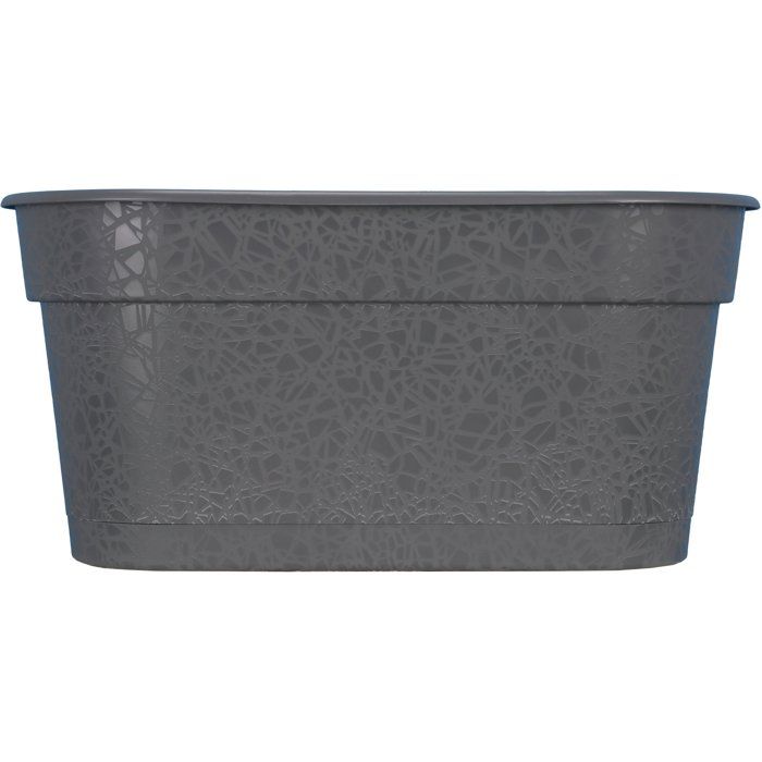Fioriera - RIVIERA - Terea - L 60 cm - Grigio