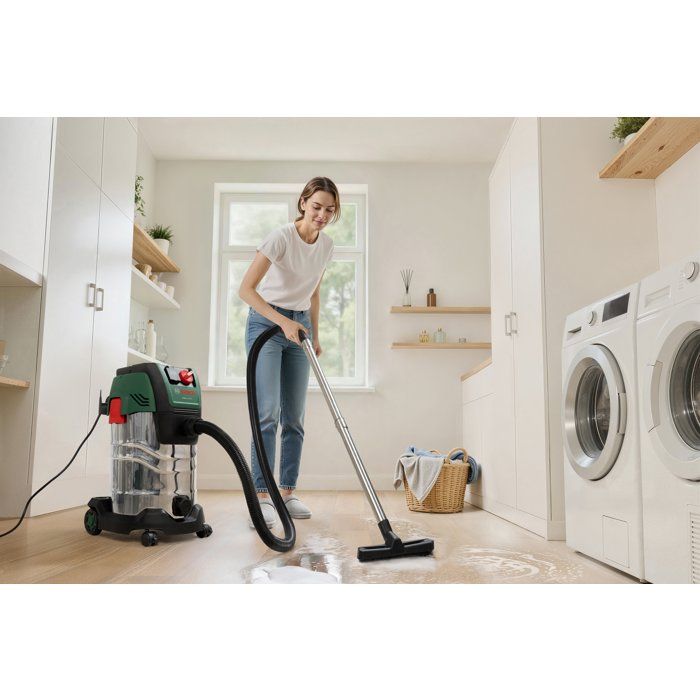 Aspirapolvere universale BOSCH - PAS 30-240PRS - 1300W - 67 l/s - Serbatoio 30L - 240 mbar