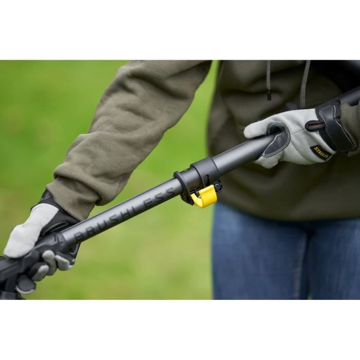 STANLEY FATMAX - DECESPUGLIATORE BRUSHLESS 18V 33CM - Fornito con bobina, caricabatteria e batteria da 4AH