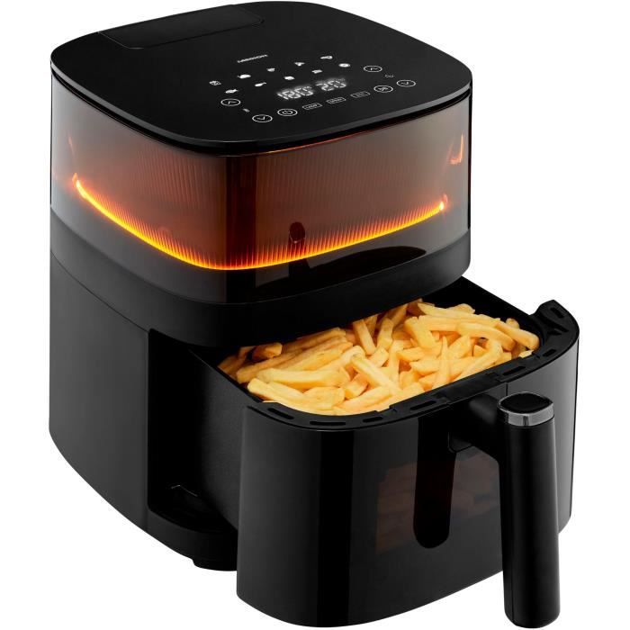 Friggitrice ad aria calda senza olio - MD 11780 - Temperatura fino a 230�C - 10 programmi - 5 L - 1500 Watt