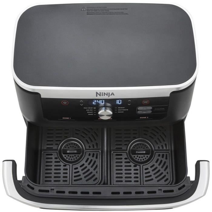 Friggitrice senza olio - NINJA - AF500EU - Foodi Flex - 10,4 L - 32,7 x 49,6 x 31,6 cm - Nero