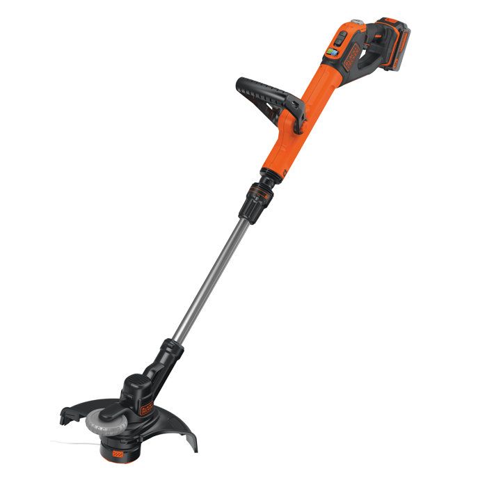 Black & Decker Powercommand Akku-Kabelschneider, 18 V, kabellos, 30 cm — 4 Ah — 1 Batterie — 1 Rolle mit 10 m 1,6 mm Kabel — 1 Ladegerät