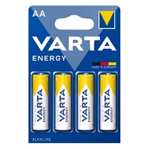 VARTA PILE STILO AA ENERGY ALCALINE 4PZ
