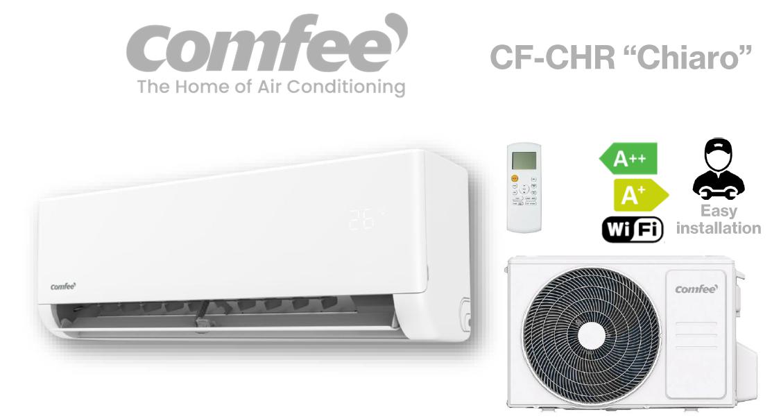 COMFEE' AIR CONDITIONER 9000BTU A++/A+ GAS R32 WIFI INTEG. CF-CHR09