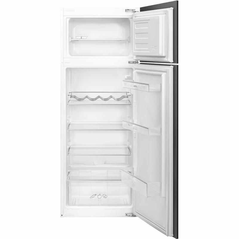 SMEG EINBAUKÜHLSCHRANK MIT DOPPELTER TÜR, 220 L, 54 CM, H 144 CM, D 8140E