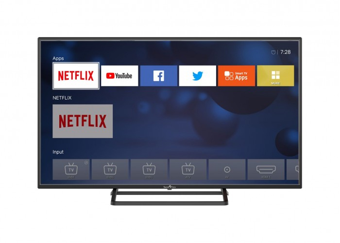 SMART-TECH-FERNSEHER, 40 ZOLL, LED, FULL-HD, SMART-DVB/T2/S2, SMT-40N30FV1U1B1