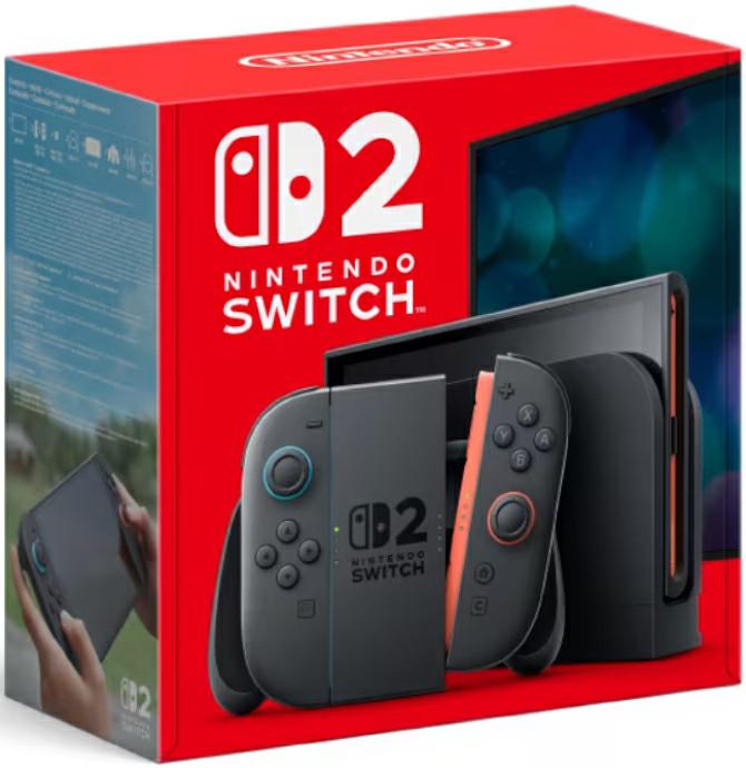 NINTENDO SWITCH 2 CONSOLE RED/BLUE NEW IT