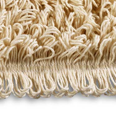 Packung mit 5 Fransen mit Klettverschluss, Öko-Design, 40 cm.