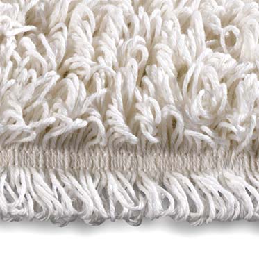 Wet System-Fransen mit 40 cm langen Polyesterknöpfen.