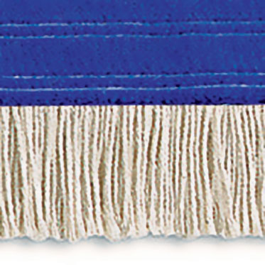 Packung mit 5 Fransen mit Klettverschluss aus 60 cm Baumwolle.