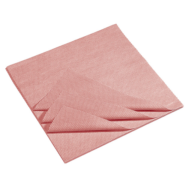 Rotes antistatisches Viskosetuch 25x42 cm