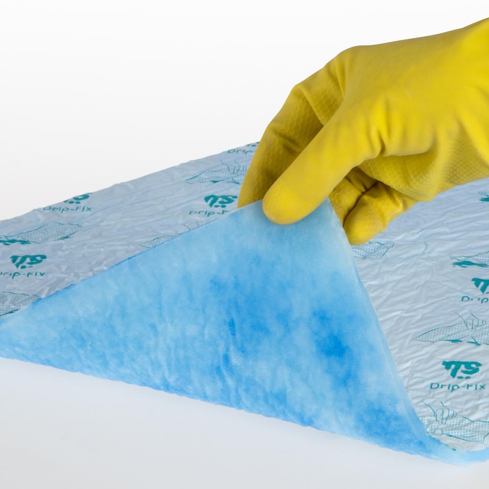 Packung mit 5 Packungen mit 10 Drip-Fix ultraabsorbierenden Einweg-Pads 45x33 cm