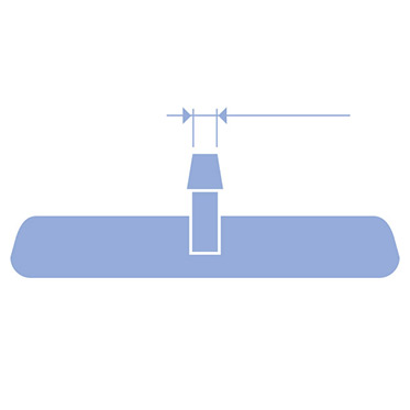 Box mit 2 Rahmen und 40 cm Schwamm