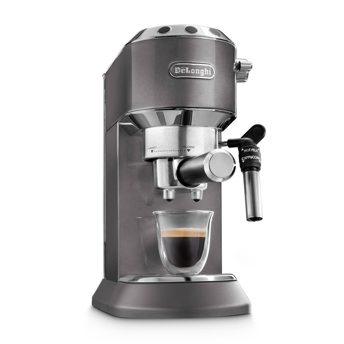 DEDICA STYLE EC 685.GY manuelle Kaffeemaschine