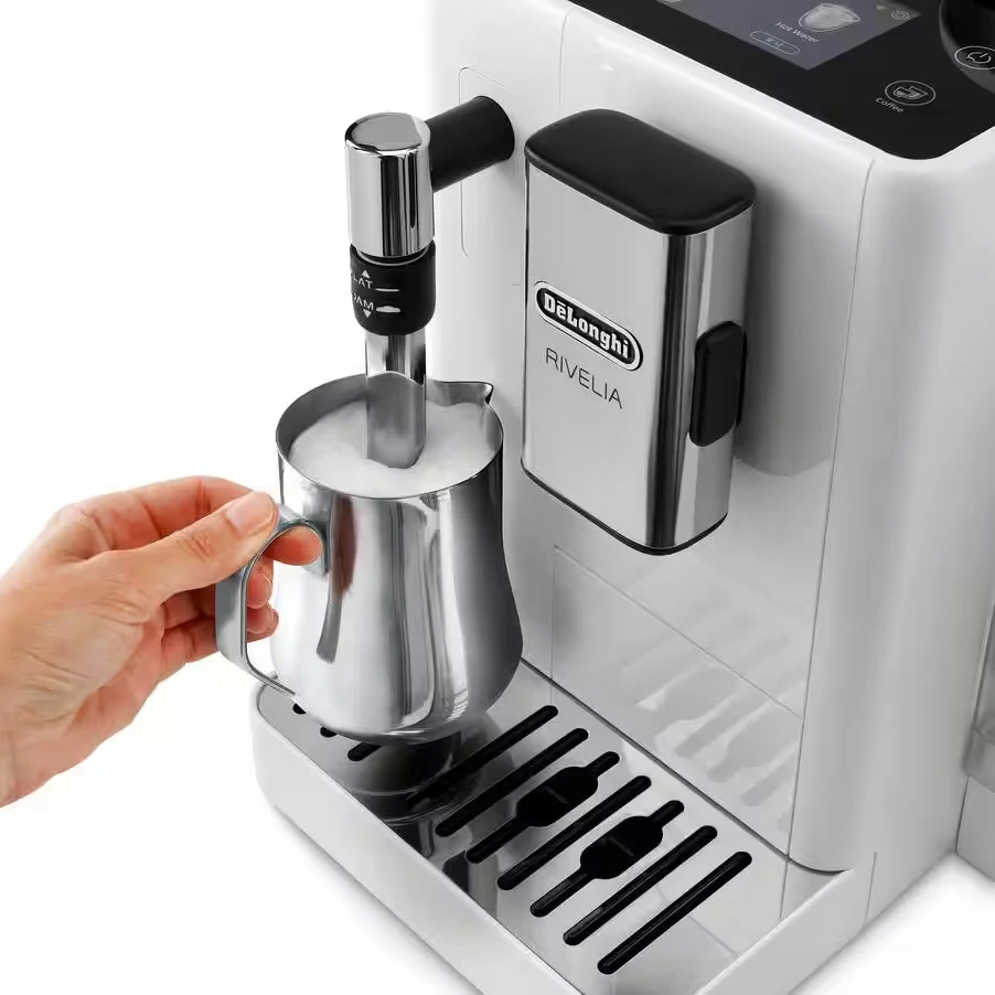 De Longhi Rivelia EXAM440.35.W automatische Kaffeemaschine weiß