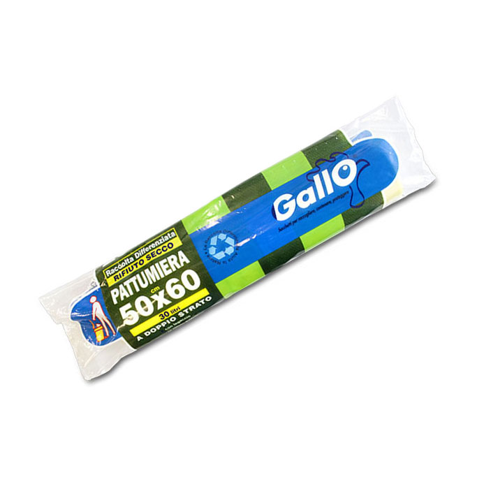 Rolle mit 20 Müllsäcken im Format 50x60 cm