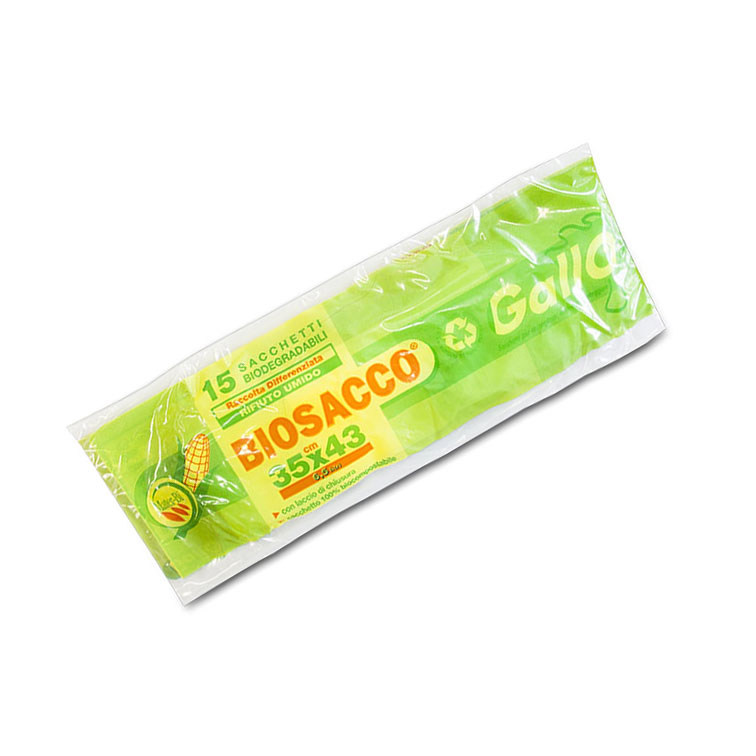 Rolle mit 15 Nassmüllsäcken mit den Maßen 35x43 cm