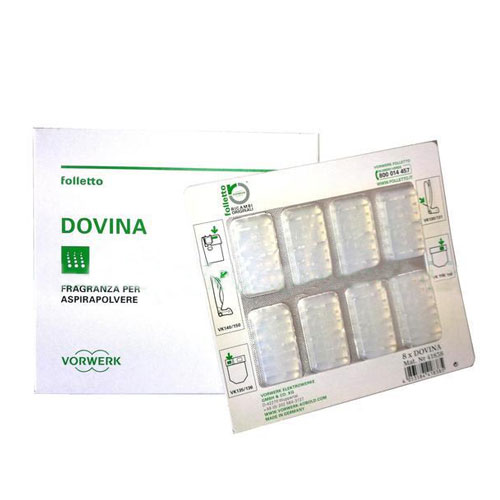 Packung mit 8 Dovina Parfums für Vorwerk Goblin