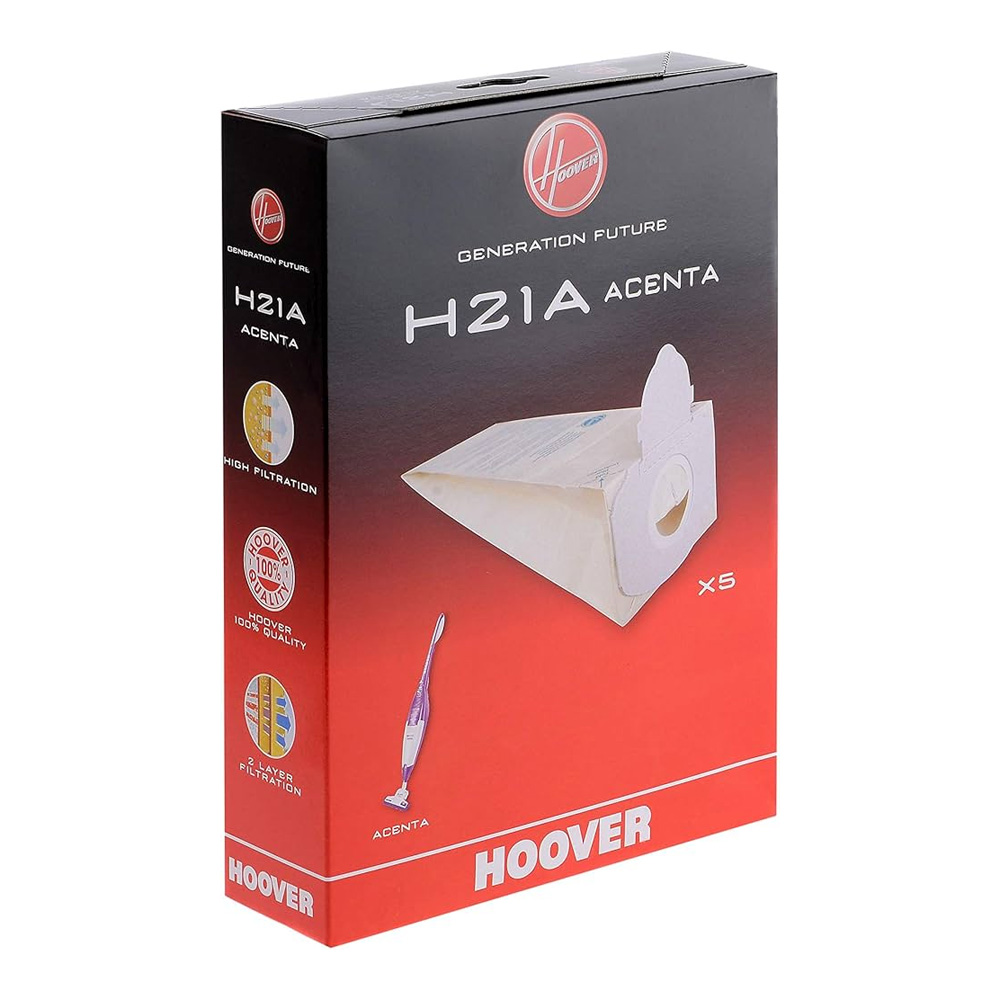 Packung mit 5 Acenta H21A Papiertüten