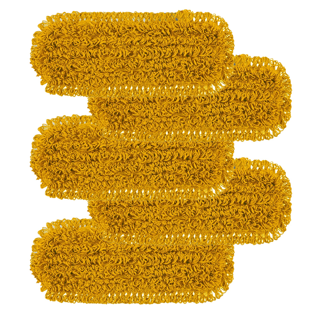 40 cm gelbe Wet System-Box mit 5 Fransen.