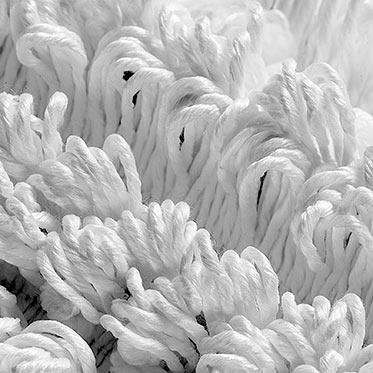 60 cm große Microriccio-Box mit 5 Fransen mit Klettverschluss