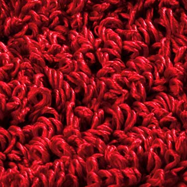 40 cm roter Wet System-Fransen.