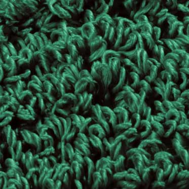 40 cm grüne Wet System-Box mit 5 Fransen.