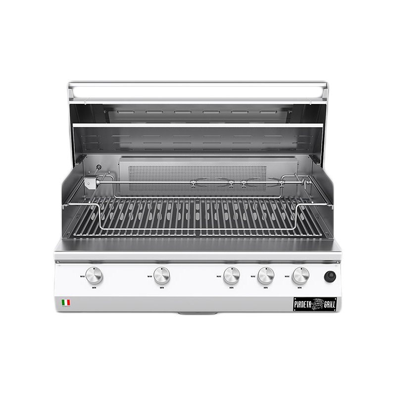 Fry Top 750 Range Gasgrill, 5-Flammen-Rundgrill