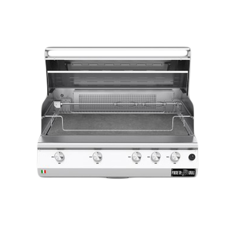 Fry Top Gasgrill aus Speckstein, Serie 750, 5 Brenner