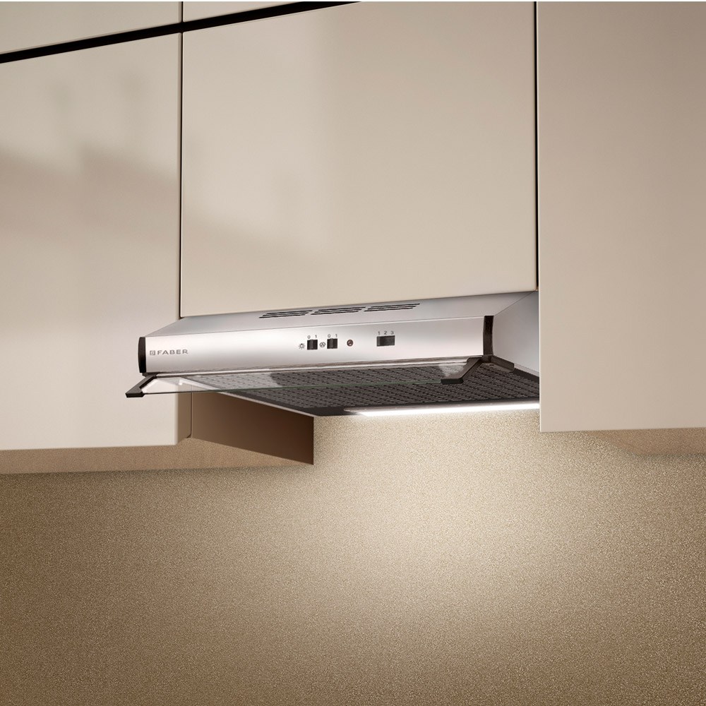 2740 SRM 90 cm Einbau-Küchenunterschrank, Edelstahl, zweimotorig