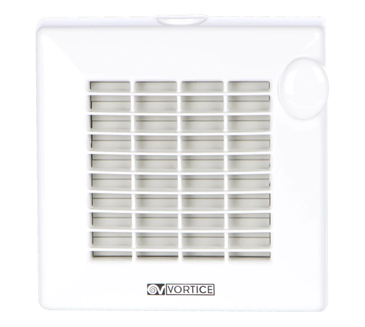 Vortice Punto Automatischer Badsauger mit 100 mm Durchmesser und Timer