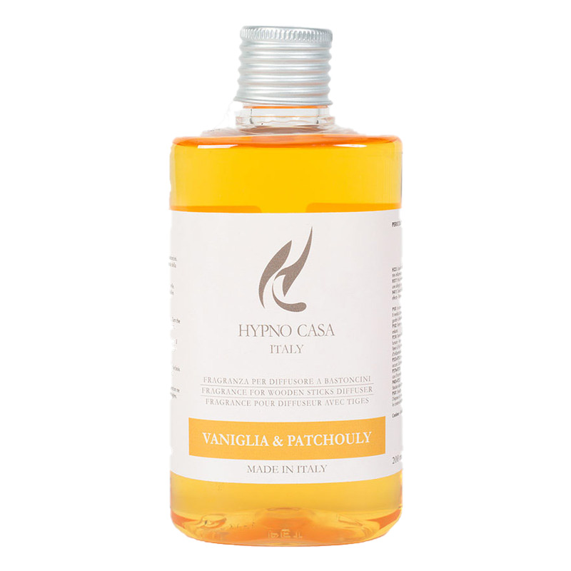 Reed Diffuser mit Vanille- und Patchouli-Reed, Nachfüllpackung, 200 ml