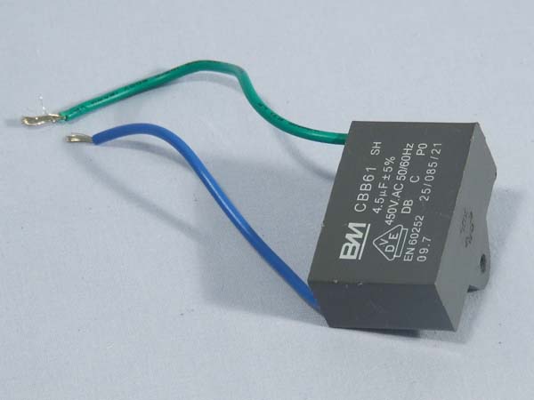 4,5ÃÂµF-KONDENSATORMOTOR