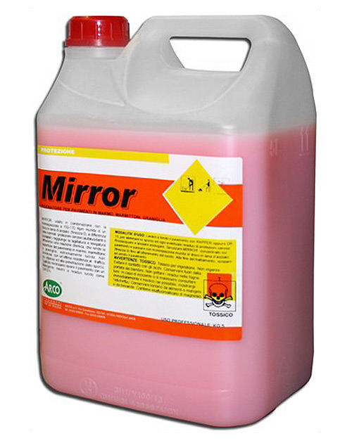 Regenerierender Spiegel für Marmorböden