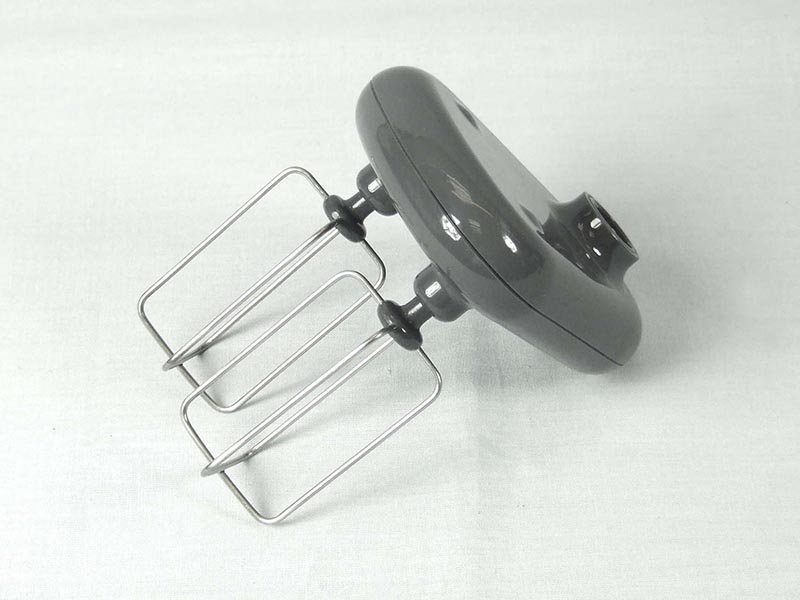 SCHNEEBESEN MIT DOPPELBESTECK, GRAU, SCHNEEBESEN AUS METALL