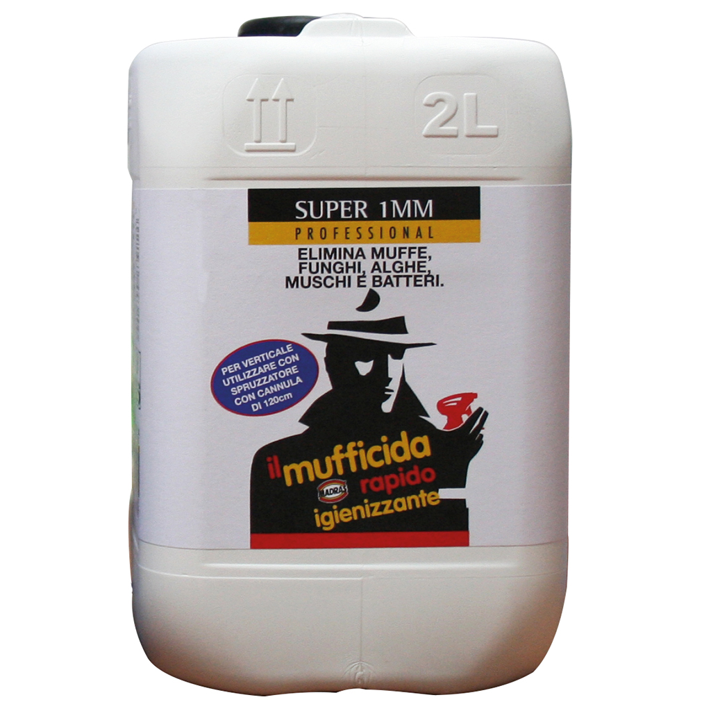 Produkt gegen Mehltau, superschnell desinfizierende Form, 1 mm, 5 Liter