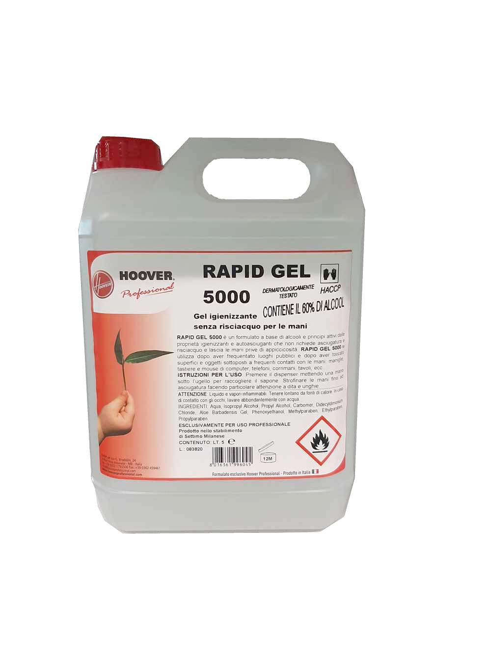Rapid Gel 5000 Händedesinfektionsmittel 5 l