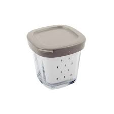 Kanne mit weißem Deckel