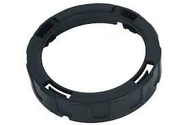 Schwarze Mixschüssel mit Nuss