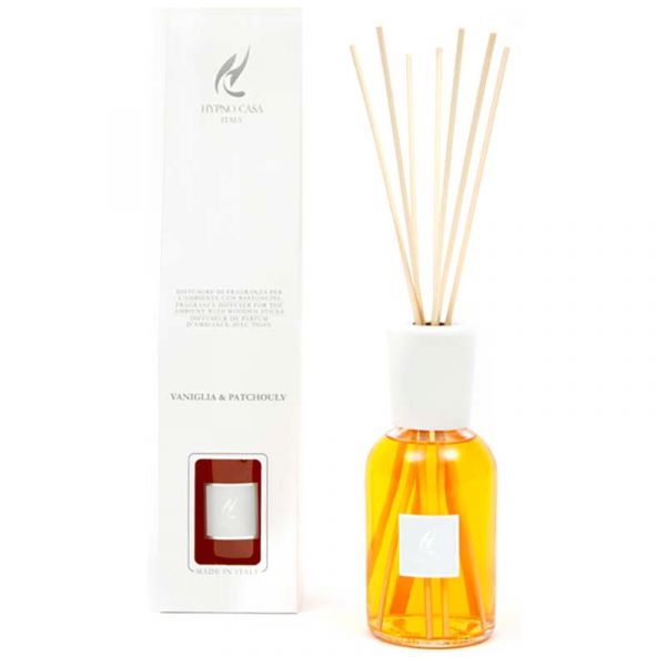250 ml Reed-Diffusor mit Schilfrohr - Vanilla & Patchouli
