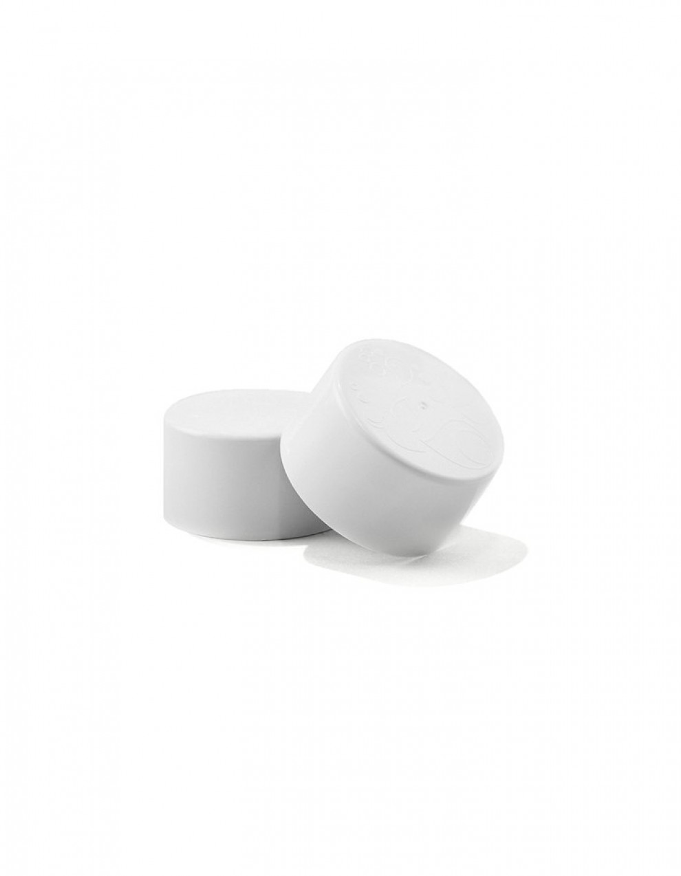 Weiße SodaStream-Kappen für PET-Flaschen - 2 Stück