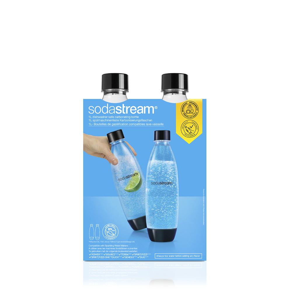 Sodastream Fuse 1-Liter-Flaschen, spülmaschinengeeignet