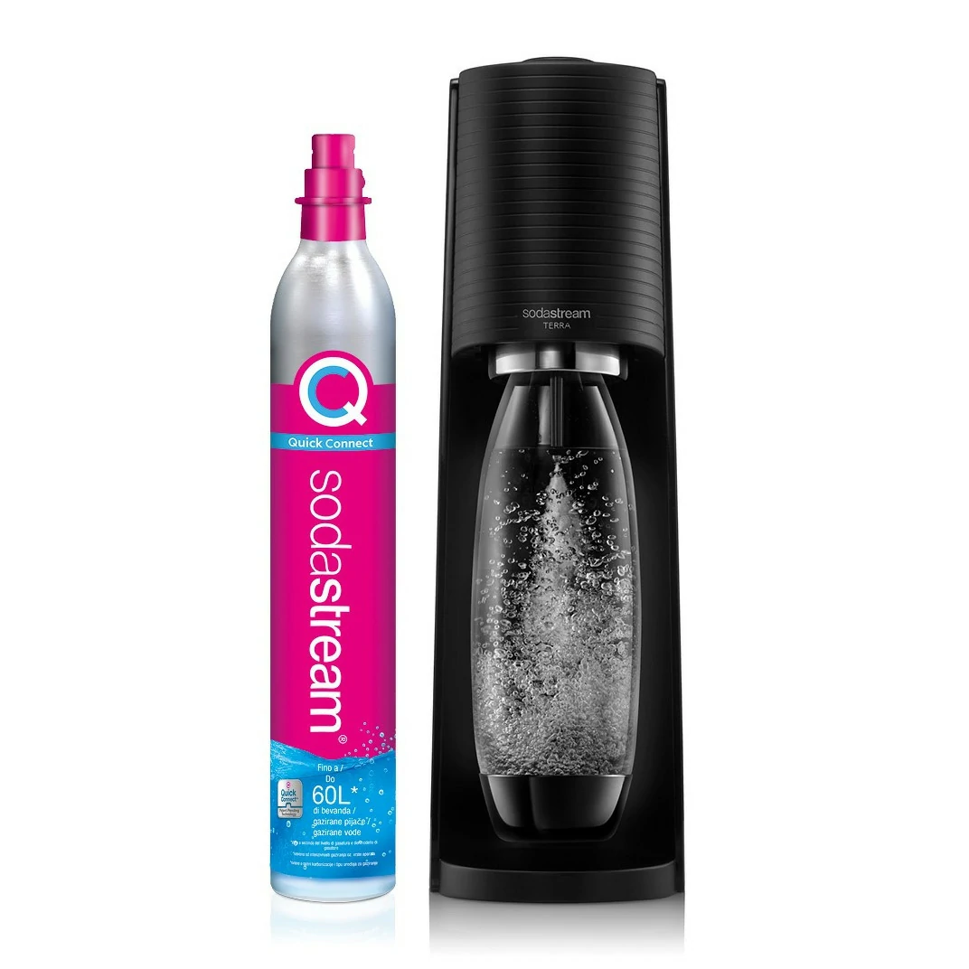 Sodastream Terra schwarzer Karbonisator