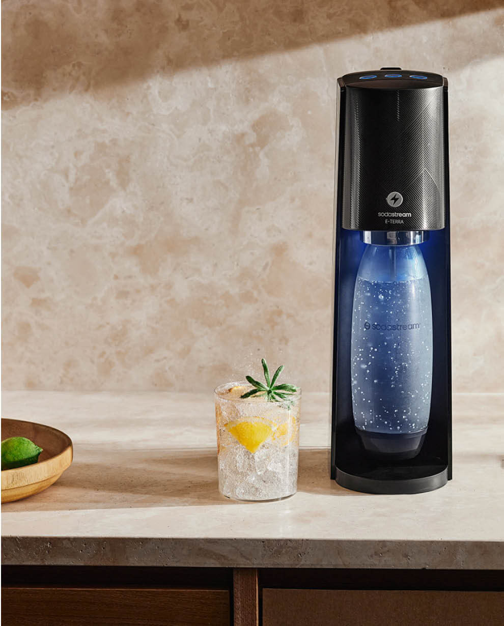 Sodastream E-Terra Elektrokarbonator schwarz