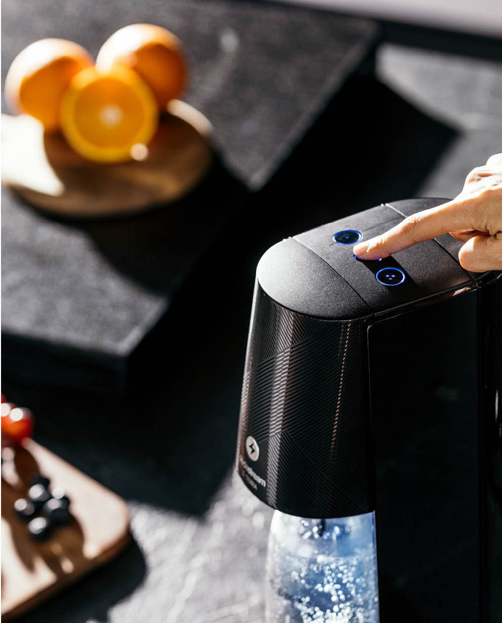 Sodastream E-Terra Elektrokarbonator schwarz